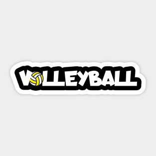 Volleyball Sticker